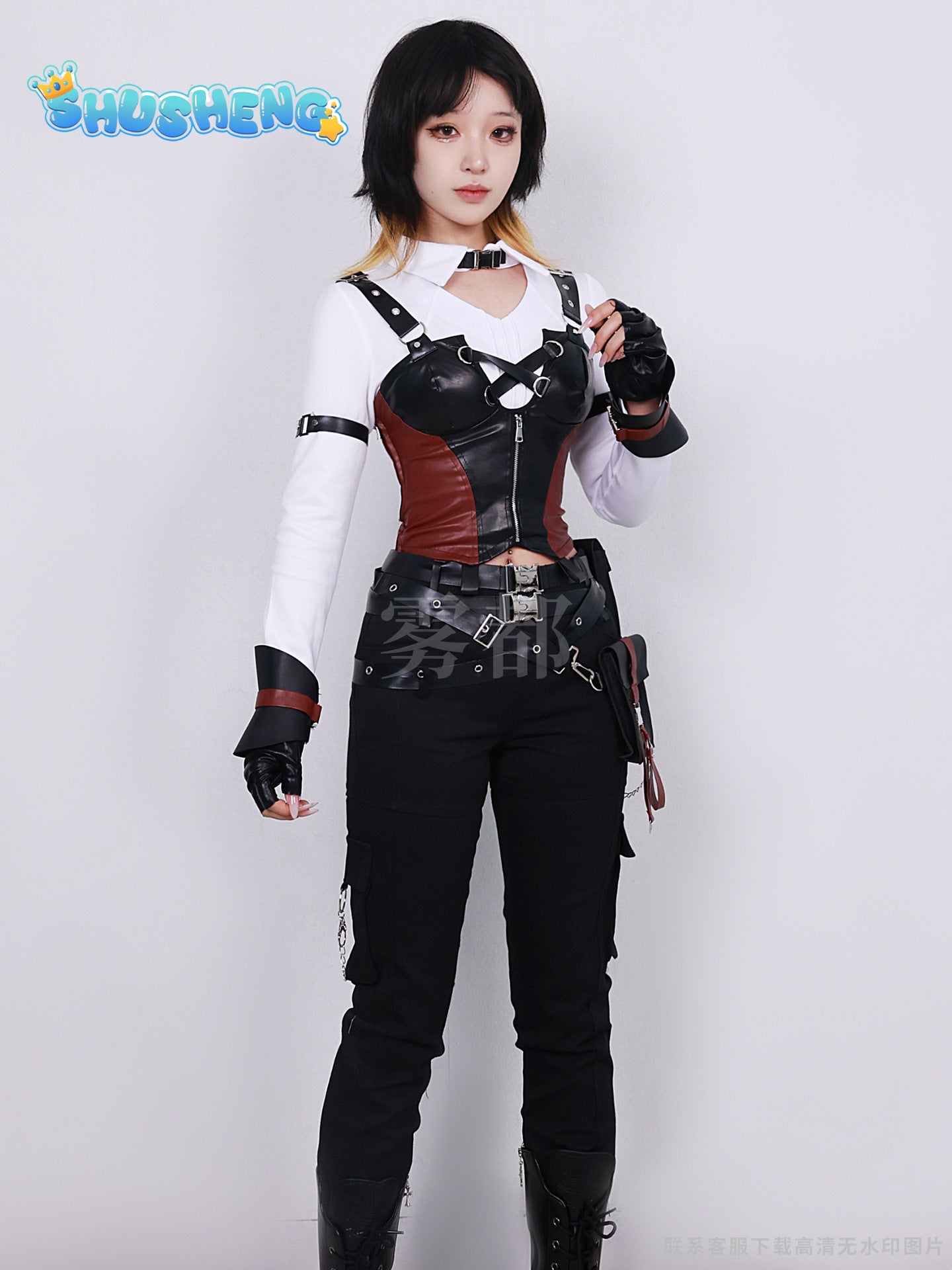 Game Love Deepspace Heroines Cosplay Costume Wig Abysswalker Hunter Uniform Halloween Party Outfit for Women Girls Anime Clothes