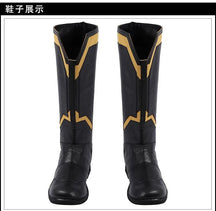 Movie Sentry Cosplay Thunderbolts Costume Halloween men's tight fitting jumpsuit shoes props fantasy combat uniform Net set