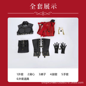Honkai：Star Rail FATE Archer Cosplay Costume Uniform Halloween Carnival Party Christmas Play Role Clothes Clothing for Men