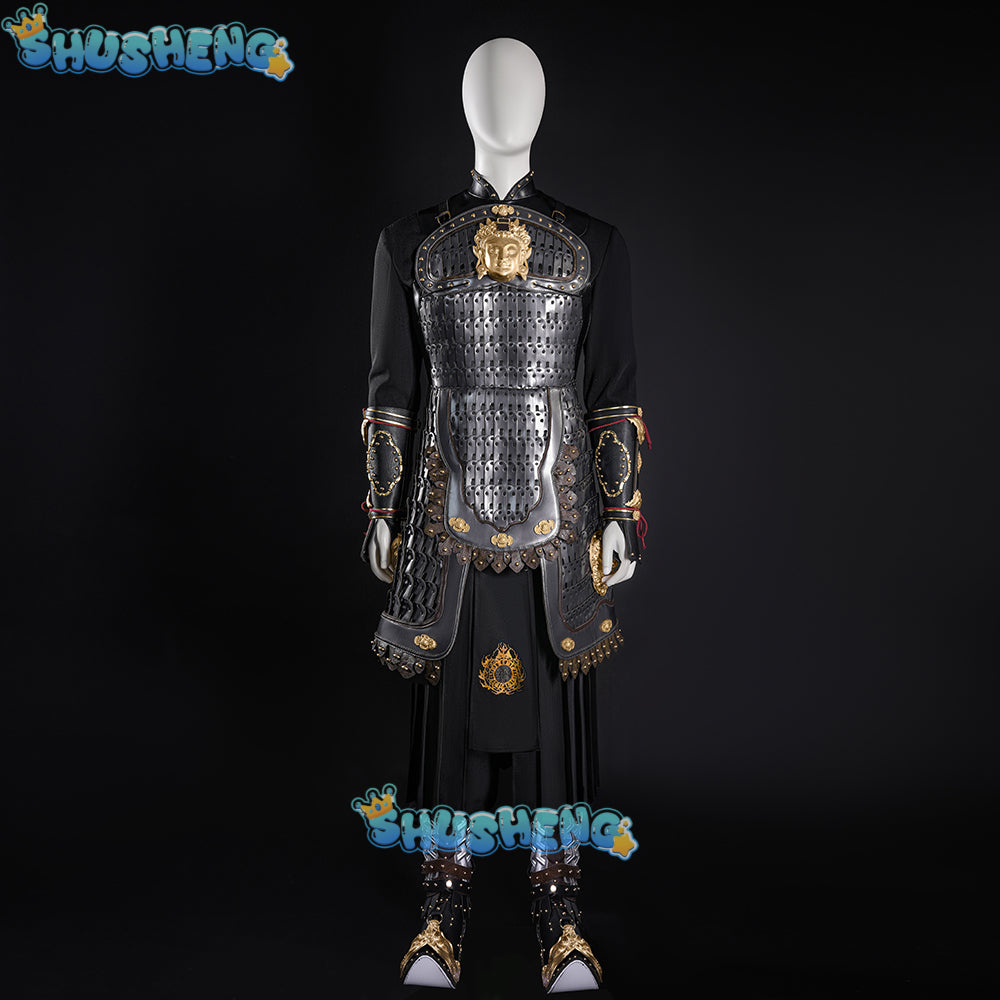 Black Myth: Wukong Yangjian Cosplay Costume Adults Kids Game Halloween Party Roleplay Full Set