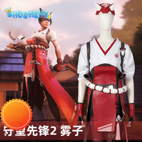 Kiriko Cosplay Mask Costume Game OW Women Role Play Fantasia Outfits Fancy Dress Up Party Clothes Helmet For Female Disguise