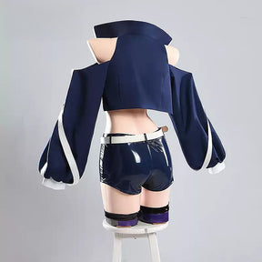 Shusheng-R Game Azur Lane USS New Jersey Racing Suit  Cosplay Costume S-XXL