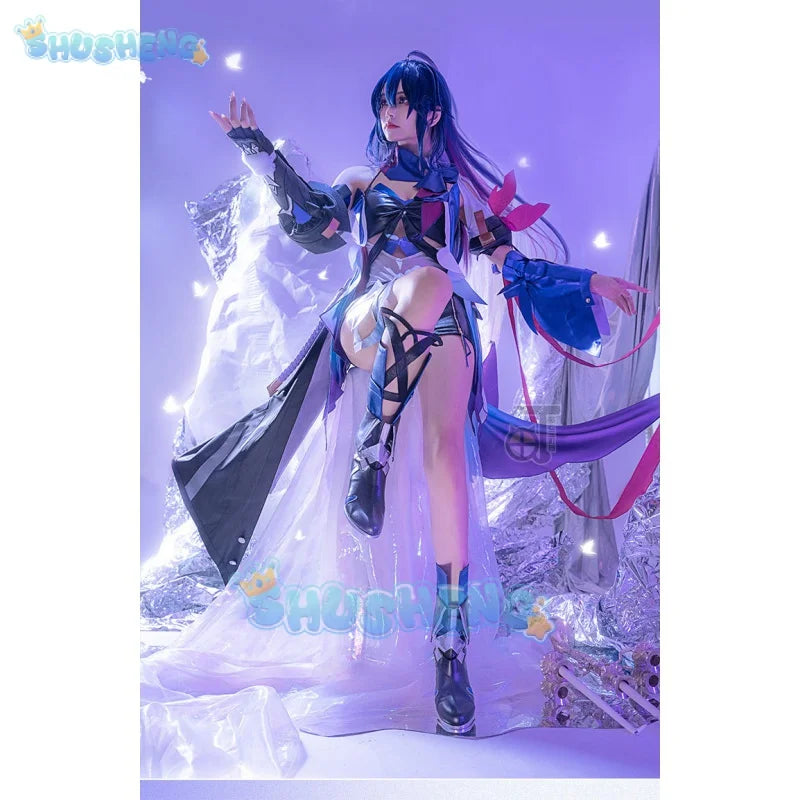 Honkai: Star Rail Seele Vollerei Suit Cosplay Costume Uniform Halloween Carnival Party Role Play Outfit Full Set