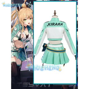 Genshin Impact Kirara Racing Suits Women Cosplay Costume Game Anime Party Uniform Hallowen Play Role Clothes Clothing Shusheng