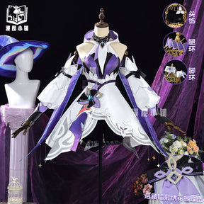 Xiao Qiao Costumes Witch Set Game Honor of Kings Cosplay Full Suits Halloween Costumes for Adults Anime Fancy Party Dress
