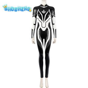 Monica Cos Rambeau Cosplay Costume Adult Women Fantasia Jumpsuit Disguise Outfits Halloween Carnival Party Suit