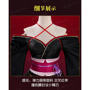 New Unbreakable Machine-Doll Yaya cosplay costume Halloween Party Sweet Woman Kimono Dress Headwear Socks Props Wig Uniform Set