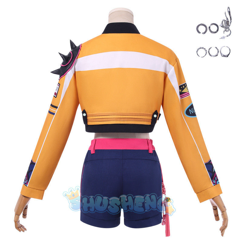 Cos Hunters Superstar Lumi Mira Zoe Cosplay Costume Anime KPop Demon Full Set Girl Group Suit Women Halloween Party Roleplay