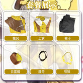 Andrew Kreiss  Grave Keeper Cosplay Costume Game Identity V Uniform With Cloak Beret Halloween Party Role Play Outfit