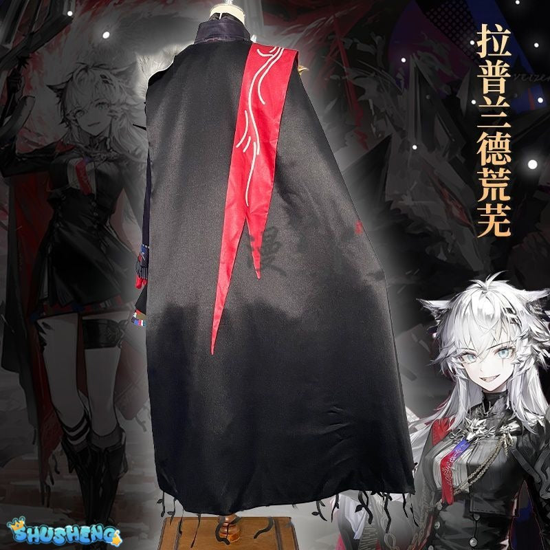Arknights Lappland The Decadenza Women Cosplay Costume Lappland Cos Game Anime Party Uniform Play Role Clothes Full Set