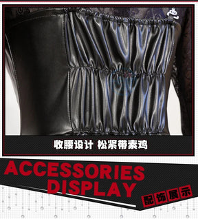Anime Sakamoto Days Osaragi Cosplay Costume Dress Veil Stocking Assassin Taro Sakamoto Halloween Party for Women Prop