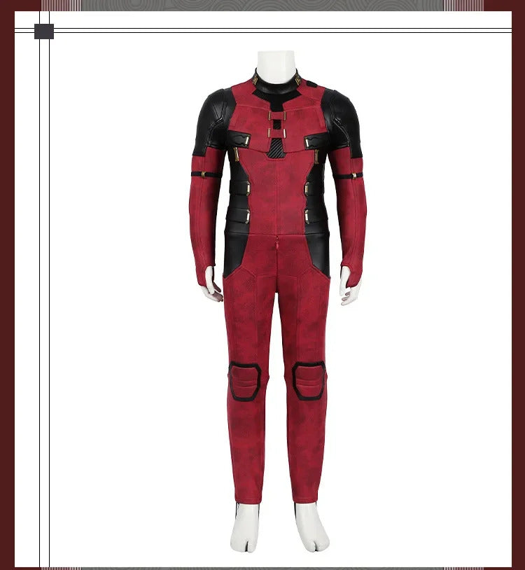 Dead Cosplay pool  Cosutme Wade Winston Wilson Cosplay Costume Children's Edition  Movie Anti-hero Suit Halloween