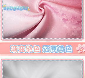 Anime Senren * Banka Tomotake Yoshino Cosplay Costume Party Christmas Witch Sweet Kimono Accessories Prop Woman Man Set S-XXL
