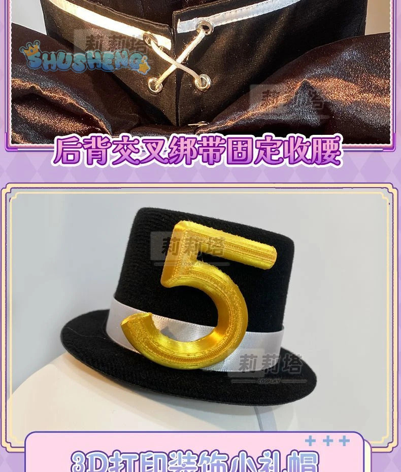 Hojo Sophy Cosplay Anime Pripara Pretty Rhythm Costume Hat gloves socks accessories cute Lolita dress Halloween party uniform