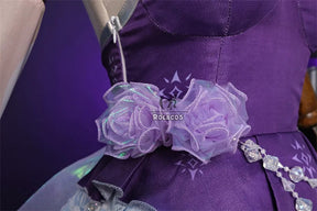 Shusheng-N Game LOL Prestige Crystal Rose Lux Cosplay Costume Game LOL Lux Cosplay Outfit Halloween Women Suit New Skin
