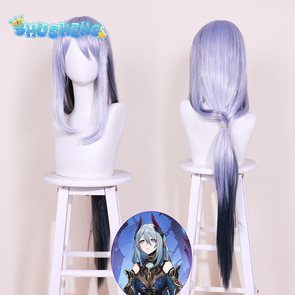 Honkai: Star Rail Hanya Cosplay Costume Dress Headwear Ring Uniform Xueyi Sister Judges Ten-lords Commission