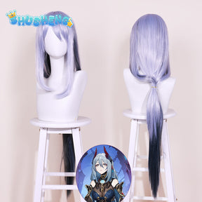 Honkai: Star Rail Hanya Cosplay Costume Dress Headwear Ring Uniform Xueyi Sister Judges Ten-lords Commission