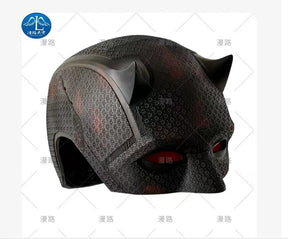 Superhero Matt Murdock Movie Daredevil 2 Cosplay Costume Halloween Men High Quality Leather Tight jumpsuit Gloves Props New Set