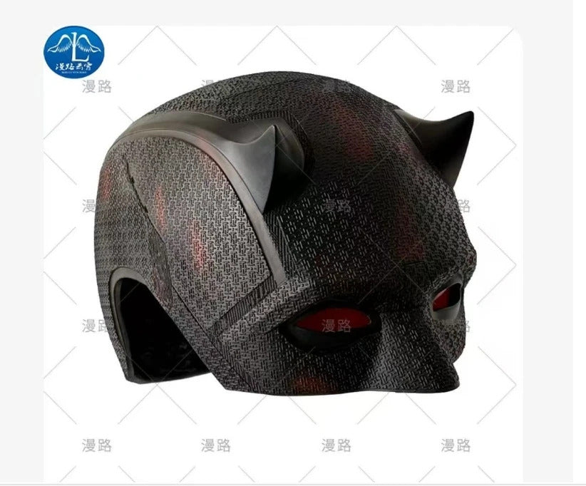 Superhero Matt Murdock Movie Daredevil 2 Cosplay Costume Halloween Men High Quality Leather Tight jumpsuit Gloves Props New Set