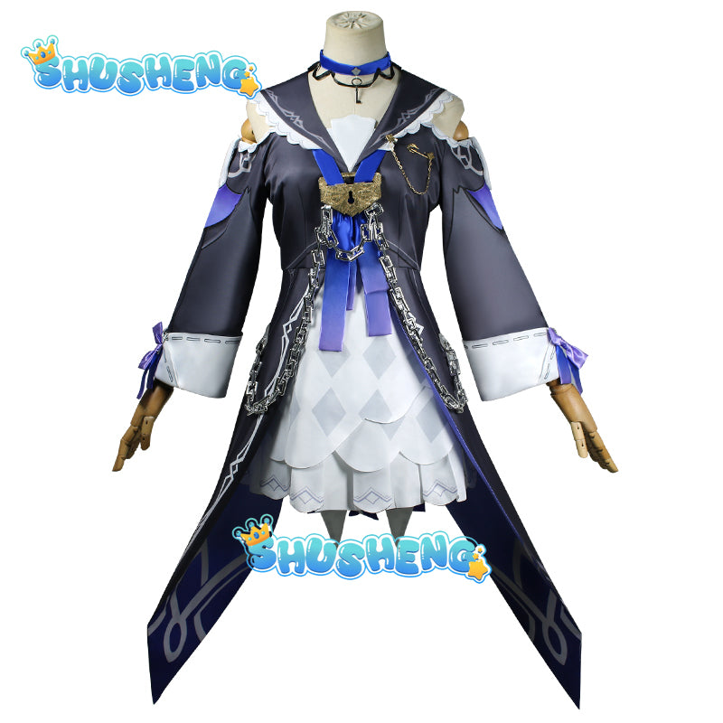 Herta Cosplay Costume Honkai Star Rail Carnival Uniform Wig Anime Halloween Costumes Women Game