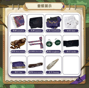 Identity V Cos Demi Bourbon Mixologist Cosplay Costume Survivor Woman Halloween Party Set Comic-Con Disguise Tower of Lvory