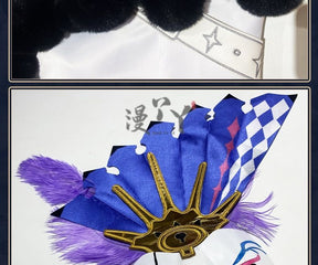 Game Wuthering Waves ROCCIA Cosplay Costume ROCCIA Two Tail Women Girl Halloween Performance Stage Roleplay Uniform