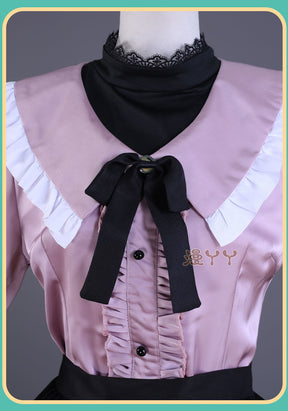 Vampire Miku Cosplay Costume Vocaloid Vampire Miku figure cosplay suit Pink kawaii dress Bowknot uniform