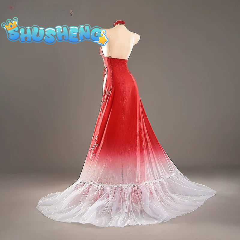 Chen Hai Cosplay Costume Game Cosplay Series:  Azur Lane Chen Hai Brocaded Curtain Gentle Night Cosplay Costume full set
