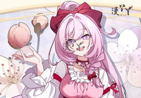 Honkai Impact 3 Cosplay Elysia Blossoming Spring Dress Lolita Cosplay Costume With Bow Game Halloween Costume