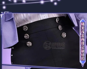 Love and Deepspace Rafayel Boundless Seas Cosplay Costume Birthday Suit Uniform Ring Halloween Party for Women Men