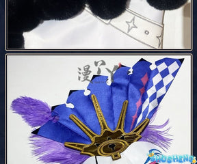Game Wuthering Waves ROCCIA Cosplay Costume ROCCIA Two Tail Women Girl Halloween Performance Stage Roleplay Uniform