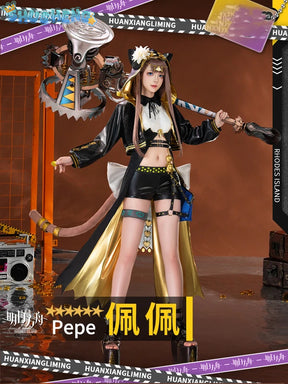 Arknights Pepe Women Cosplay Costume Cos Game Anime Party Uniform Hallowen Play Role Clothes Clothing