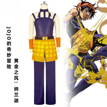 JoJo's Bizarre Adventure Narancia Ghirga Cosplay Costume  Halloween Carnival Party Christmas Play Role Clothing