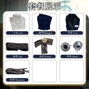 Identity V Cosplay Costumes Survivor Prisoner Luca Balsa Cosplay Halloween Costume Uniform For Women Men
