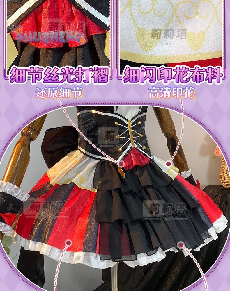 Hojo Sophy Cosplay Anime Pripara Pretty Rhythm Costume Hat gloves socks accessories cute Lolita dress Halloween party uniform