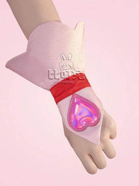 You and Idol Precure♪ Sakura Uta Cosplay Costume Halloween Carnival Women Sweet Pink Lolita Dress Accessories Props Wig Uniform