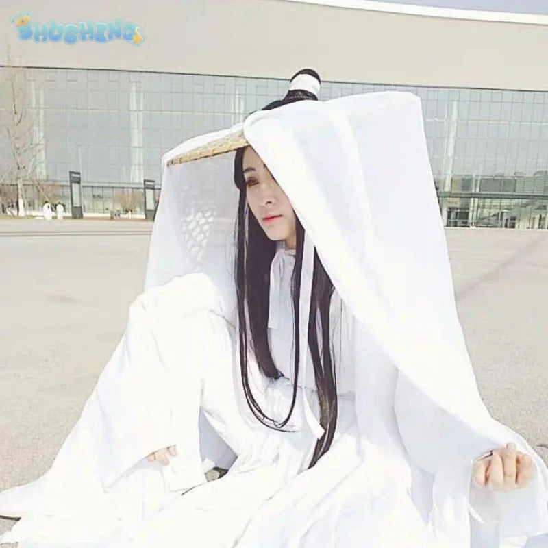 Novel Xie Lian Heaven Official's Blessing Cosplay Costume Halloween Carnival Hanfu Wig Men's and Women's uniform Set
