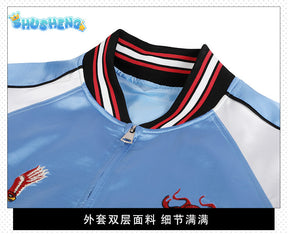 Blue Jordan Li Cosplay Coat Gen V Season 1 Cosplay Costume Halloween Comic Con Fancy Dress