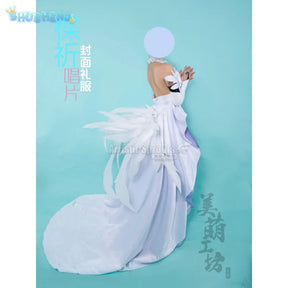Anime Guilty Crown Inori Yuzuriha Cosplay Costume Women's new elegant Halloween party dress wig accessories props uniform set