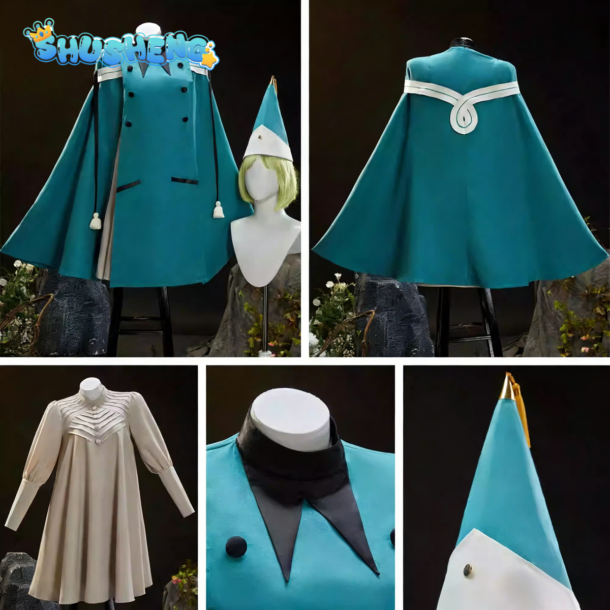 Game Cosplay Series: The Witch Hat Atelier-Coco Cosplay high quality Costume full set Shushengcos