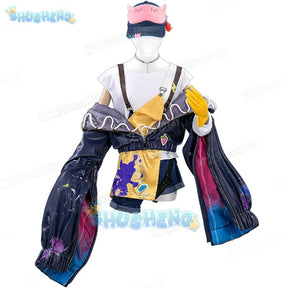 Arknights tippi Cosplay Costume Uniform Halloween Carnival Party Christmas Play Role Clothes Clothing for Women