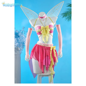 Movie Musa Cosplay Costume Halloween party sexy dress accessories prop wing set women beach sexy swimsuit uniform