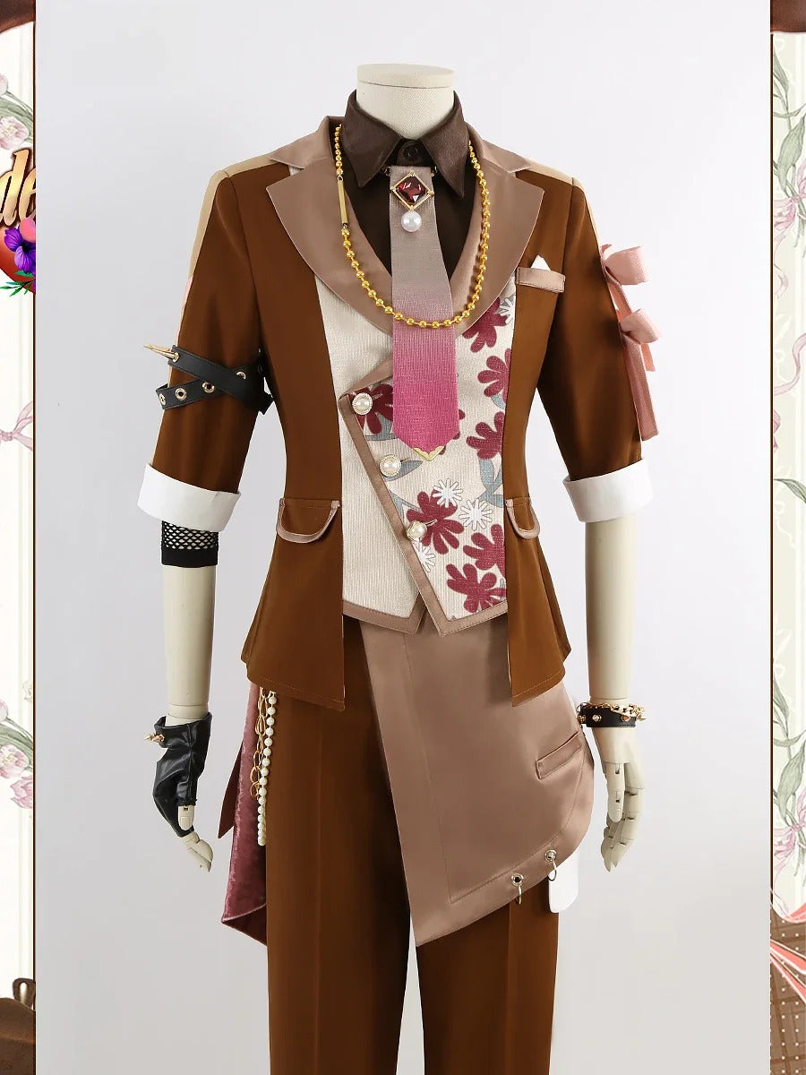 Ensemble Stars Devoted to you Koga Hajime Kazehaya Tatsumi Amagi Hiiro Souma Kanzaki Mikishima Madara Ideal Pure Cosplay Costume