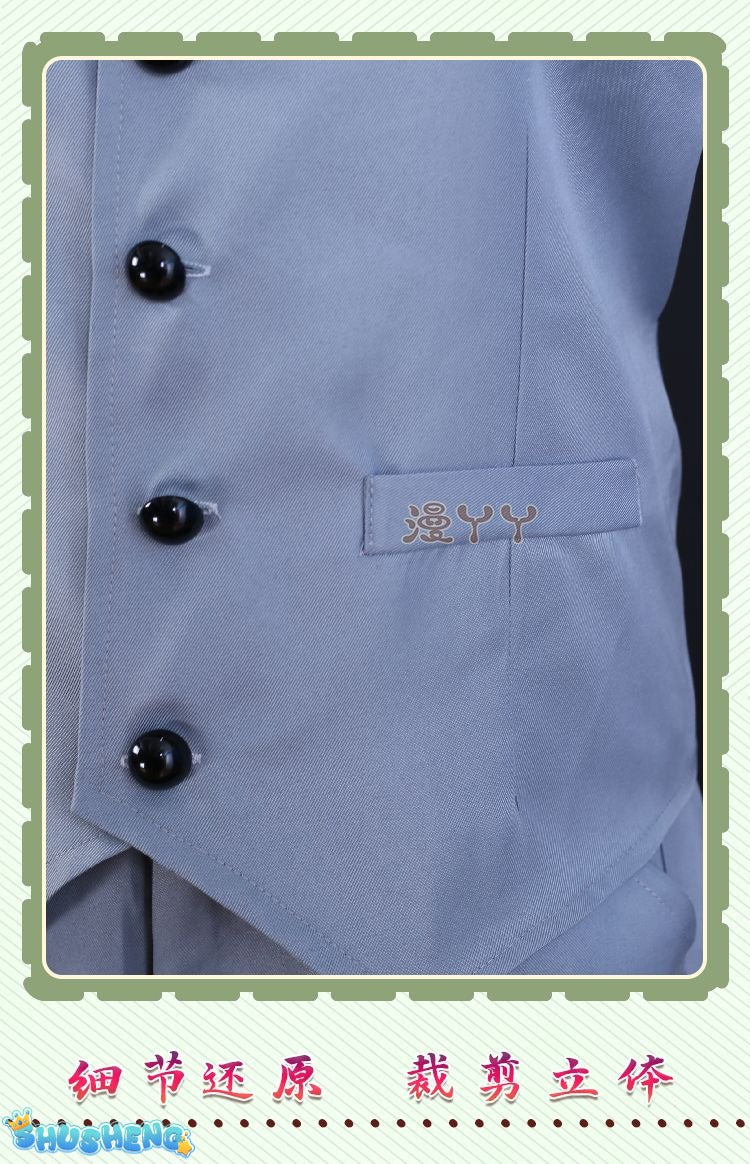 Blue Lock Anime Cosplay Costume Reo Mikage DK School Uniform Embroidery Suit Rose Net Sythetic Fibers