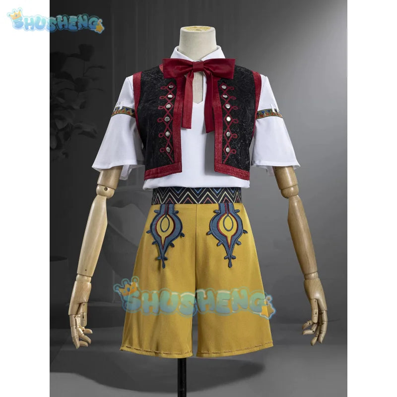 Identity V Matthias Czernin Puppeteer Cosplay Costume New Survivor Handsome Uniform Game Suit Halloween Party Outfit Men