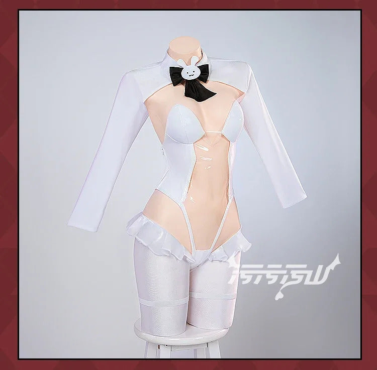 Honkai Gakuen 2 Tiara City Express Cosplay Costume Leather jumpsuit necklace outerwear sock set women Halloween sexy new uniform