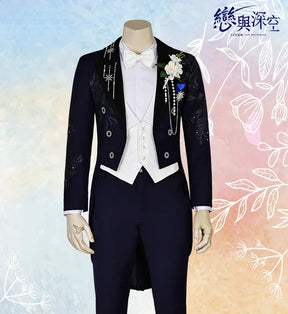 Love and Deepspace Zayne Cosplay Costume Everlasting Vow Shirt Party Fashion Handsome Uniform Halloween Role Play Clothing
