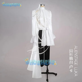 Luka Cosplay Alien Stage Costume Wig Fancy Party Clothing Tailing Suit Halloween Carnival Uniforms Occupy My Heart Woman Man