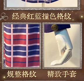Game Identity V Doctor Emily Dyer Ivory Tower Cosplay Costume  Women Dress Anime Outfit Halloween Party Roleplay Fullset