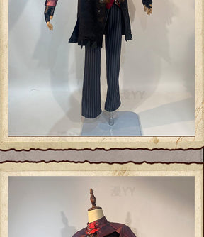 Identity V Aesop Carl Exorcist Cosplay Costume Embalmer Uniform Halloween Carnival Party Christmas Play Role Clothing